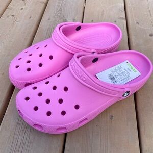 NWT Crocs Classic Clog Taffy Pink - Size m10/w12